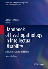 Handbook of Psychopathology in Intellectual Disability - Matson, Johnny L.