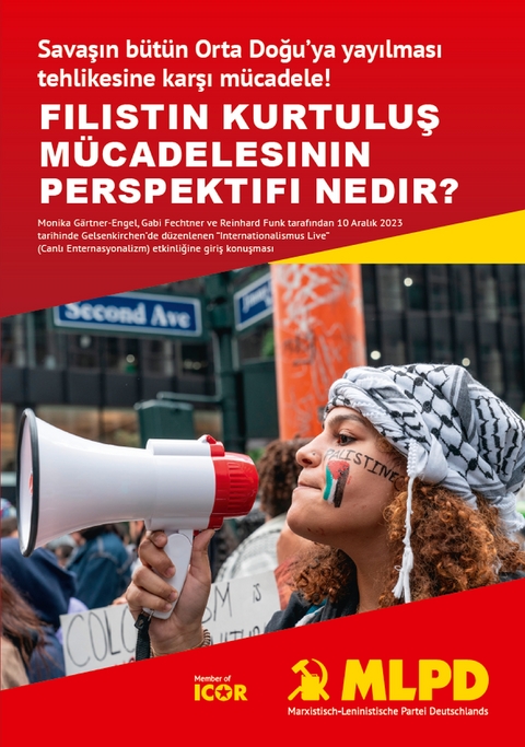 FİLİSTİN KURTULUŞ MÜCADELESİNİN PERSPEKTİFİ NEDİR? - Gabi Fechtner, Monika Gärtner-Engel, Reinhard Funk