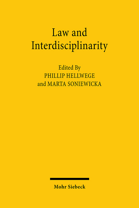 Law and Interdisciplinarity - 