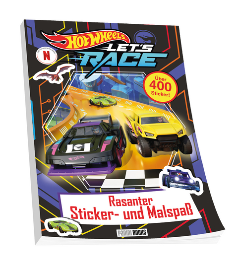 Hot Wheels™ Let's Race: Rasanter Sticker- und Malspaß -  Panini