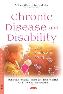 Chronic Disease and Disability - 