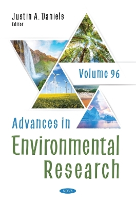 Advances in Environmental Research. Volume 96 - 