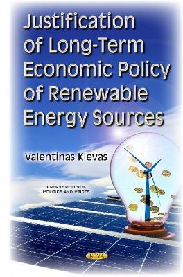 Justification of Long-Term Economic Policy of Renewable Energy Sources - Dr Valentinas Klevas