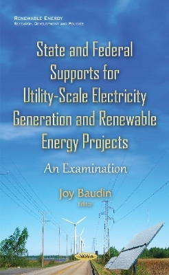 State & Federal Supports for Utility-Scale Electricity Generation & Renewable Energy Projects - 