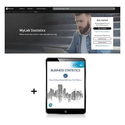 Business Statistics, Global Edition -- MyLab Statistics with Pearson eText (AU) - Norean Sharpe, Richard De Veaux, Paul Velleman