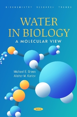 Water in Biology - Michael E Green, Alisher M Kariev