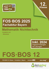 Abiturprüfung FOS/BOS Bayern 2025 Mathematik Nichttechnik 12. Klasse - 
