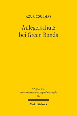 Anlegerschutz bei Green Bonds - Azur Coulmas