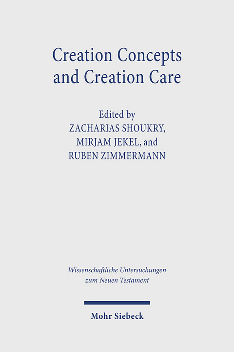 Creation Concepts and Creation Care - 