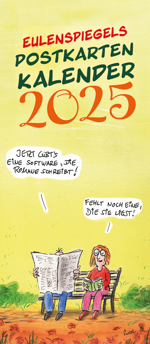 Eulenspiegels Postkartenkalender 2025 VPE 5 Exemplare - 