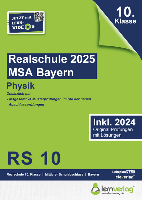 Original-Prüfungen Realschule Bayern 2025 Physik