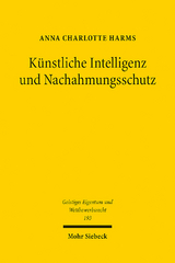 Künstliche Intelligenz und Nachahmungsschutz - Anna Charlotte Harms