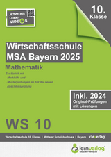 Original-Prüfungen Wirtschaftsschule Bayern 2025 Mathematik - 