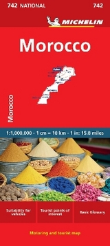 Morocco - Michelin National Map 742 - Michelin