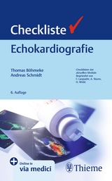 Checkliste Echokardiografie - Schmidt, Andreas; Böhmeke, Thomas