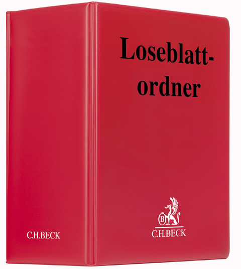Beck'sches Personalhandbuch Bd. I: Arbeitsrechtslexikon / Beck'sches Personalhandbuch Bd. I: Arbeitsrechtslexikon Ablegeordner 35 mm