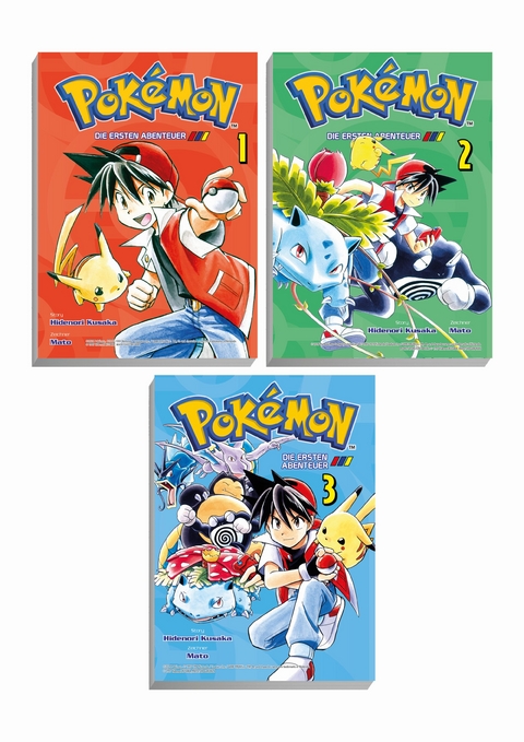 Pokémon – Manga Pack 01 - Hidenori Kusaka,  Mato