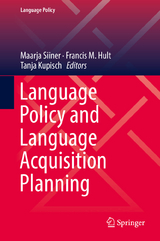 Language Policy and Language Acquisition Planning - 