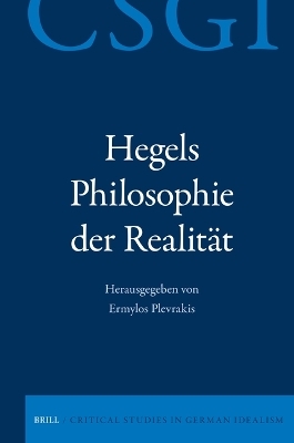 Hegels Philosophie der Realität - 