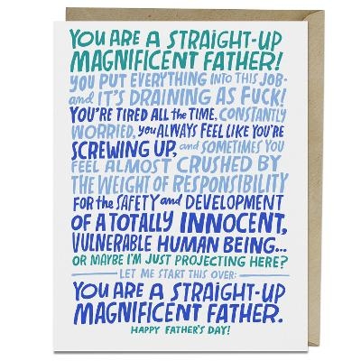 6-Pack Em & Friends Magnificent Father Card -  Em &  Friends