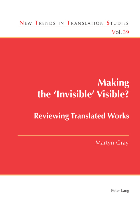 Making the ‘Invisible’ Visible? - Martyn Gray