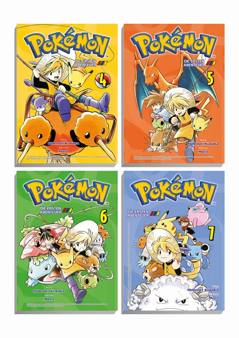 Pokémon – Manga Pack 02 - Hidenori Kusaka,  Mato