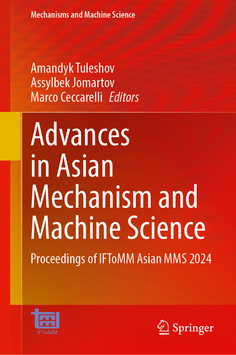 Advances in Asian Mechanism and Machine Science - 