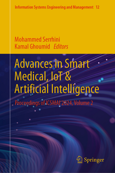 Advances in Smart Medical, IoT & Artificial Intelligence - 