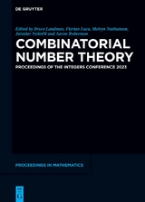 Combinatorial Number Theory - 