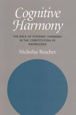 Cognitive Harmony - Nicholas Rescher