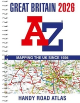 Great Britain A-Z Handy Road Atlas 2026 (A5 Spiral) - A-Z Maps