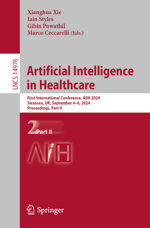 Artificial Intelligence in Healthcare - 