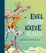 Esel, Hund, Katze, Hahn - 