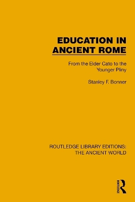 Education in Ancient Rome - Stanley F. Bonner