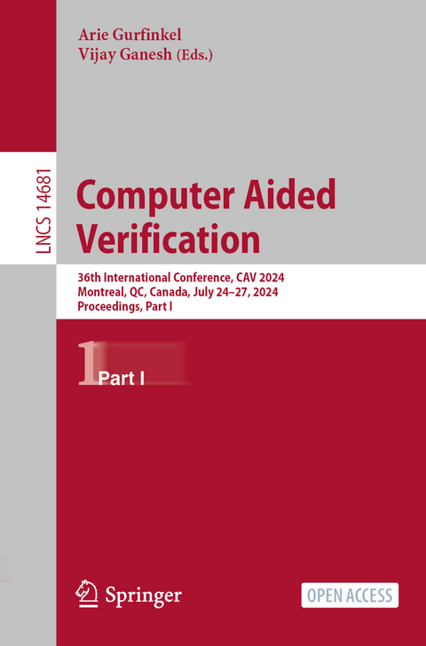 Computer Aided Verification - Vijay Ganesh