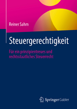 Steuergerechtigkeit - Sahm, Reiner