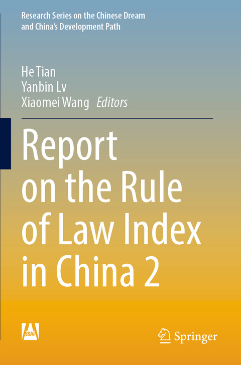 Report on the Rule of Law Index in China 2 - 
