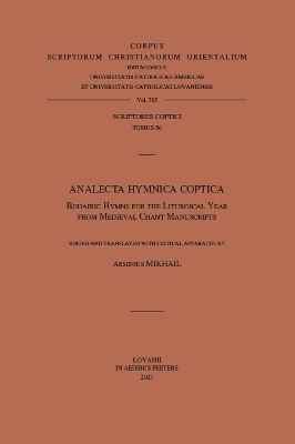 Analecta Hymnica Coptica - A. Mikhail