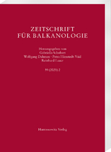 Zeitschrift für Balkanologie 59 (2023) 1 - 