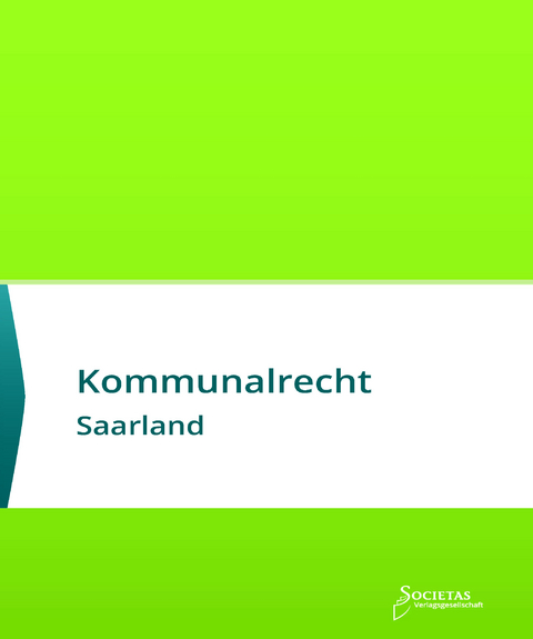 Kommunalrecht Saarland - 