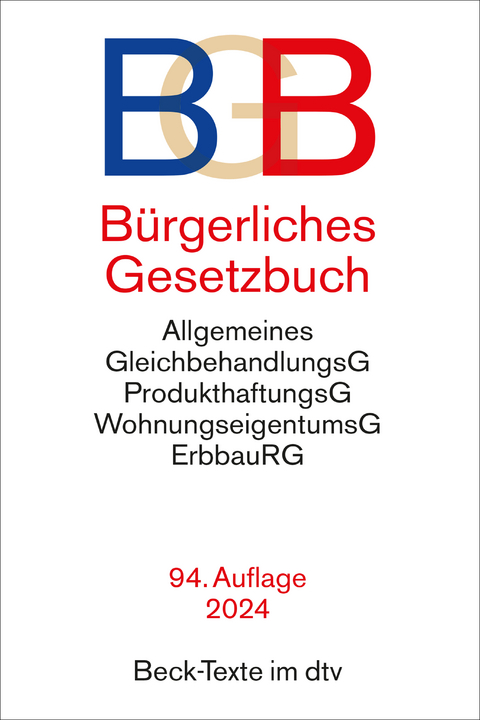 Bürgerliches Gesetzbuch