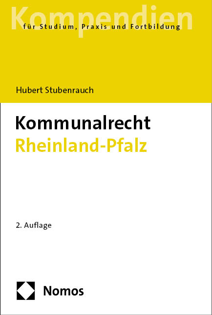 Kommunalrecht Rheinland-Pfalz - Hubert Stubenrauch