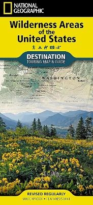 National Wilderness Areas of the United States Map -  National Geographic Maps