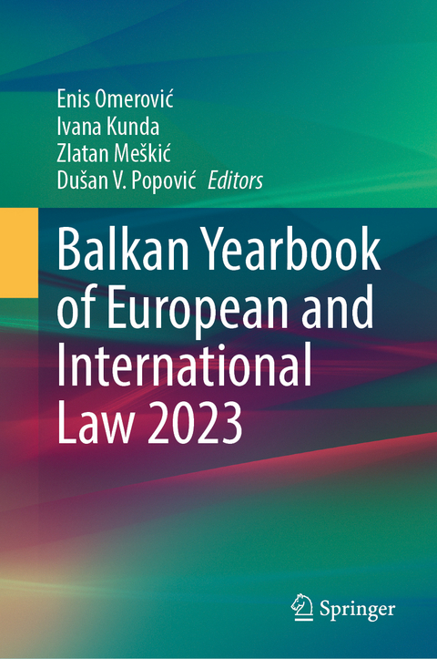 Balkan Yearbook of European and International Law 2023 - 