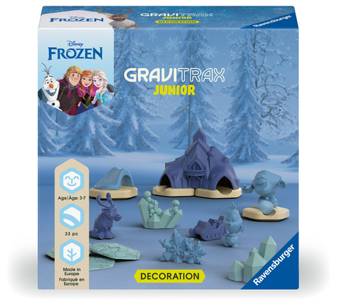 Ravensburger 23861 GraviTrax Junior Extension Disney Frozen, Murmelbahn für Kinder ab 3 Jahren, mit Spielfiguren aus der Welt der Eiskönigin