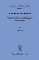 Kontinuität und Wandel - Philipp Worms