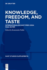 Knowledge, Freedom, and Taste - 