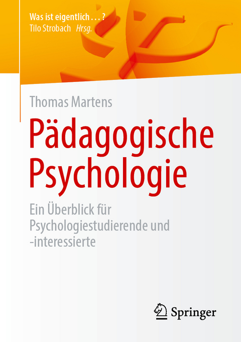 Pädagogische Psychologie - Thomas Martens