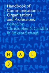 Handbook of Communication in Organisations and Professions - 