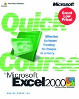 Quick Course in Microsoft Excel 2000 - Microsoft Corporation, -